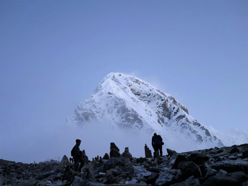 view of everest peak